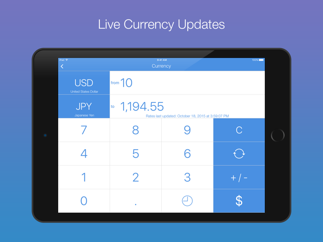 ‎Convertizo 3 - Convert Units and Currency in Style Screenshot