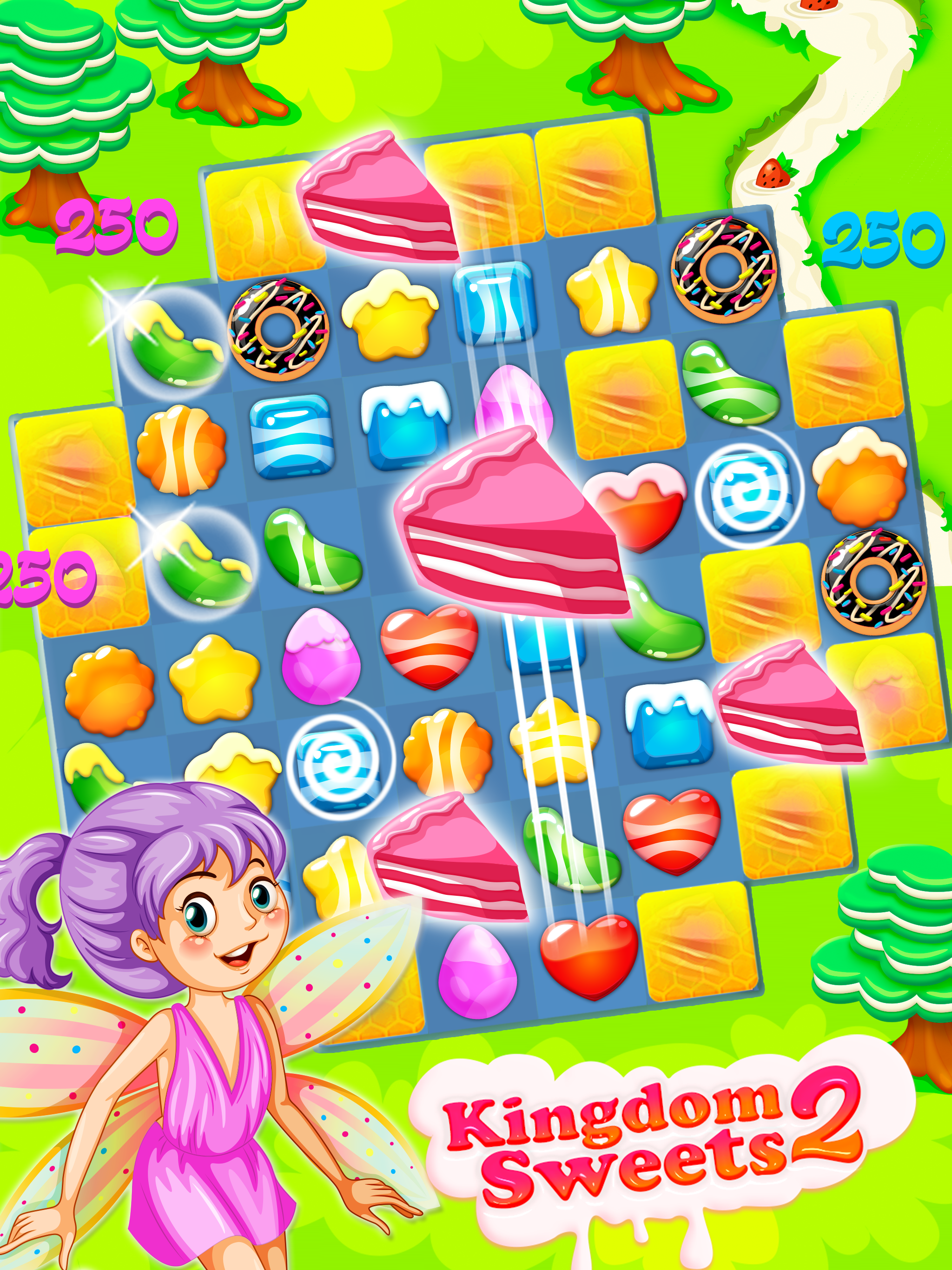 Kingdom of Sweets 2: Match-3 screenshot 6