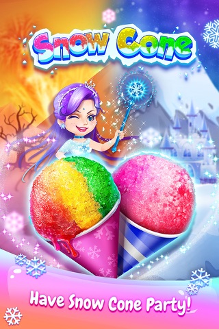 Snow Cone! - Hot Summer Frozen Dessert Maker screenshot 4