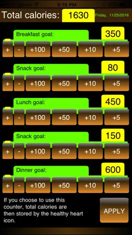 Game screenshot CheckOff Diet Tracker hack
