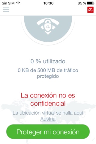 Avira Phantom VPN & Wifi Proxy screenshot 2