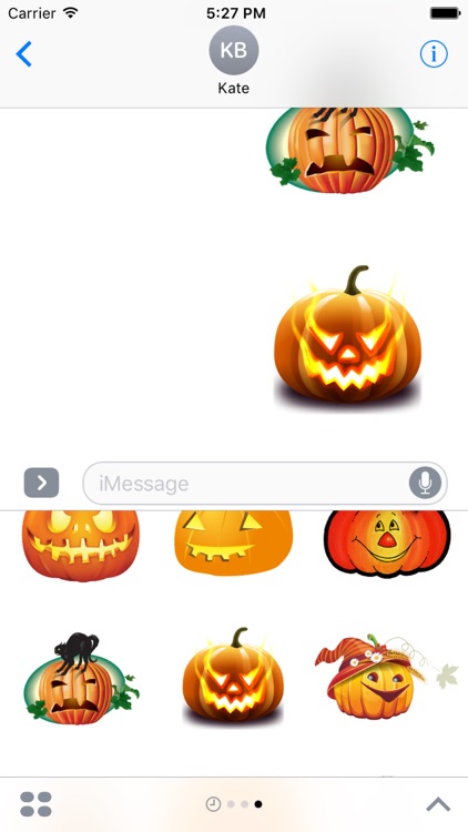 Halloween Stickers Moji for iMessage