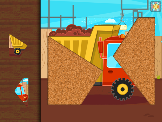 子供の自動車、トラック、建設車両 – 幼児向けパズルのおすすめ画像2