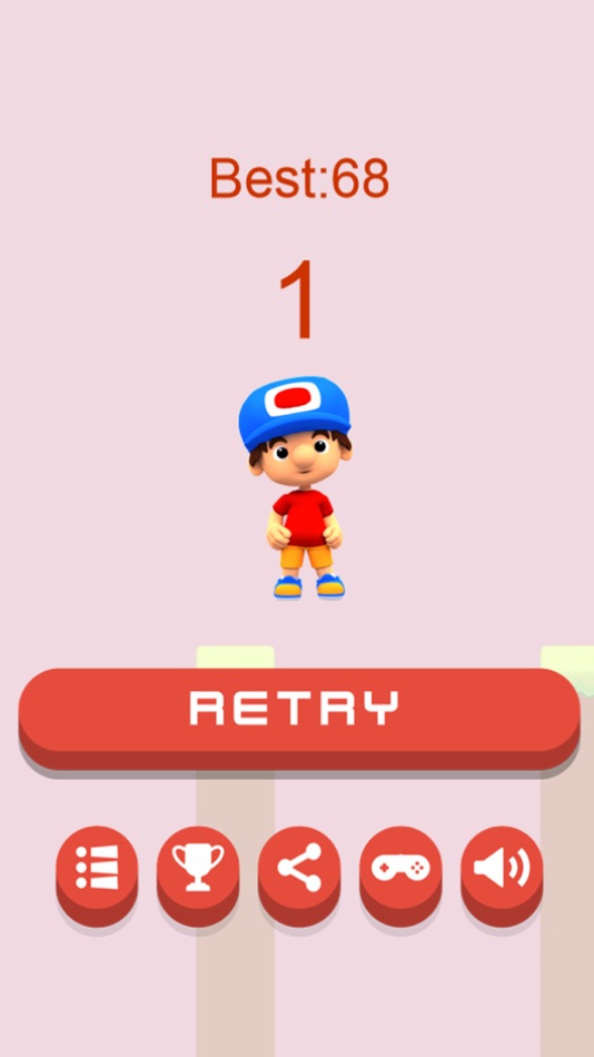 #4. Platform Jackson - Jumpy Kid in Wonderland (iOS) 由: Volkan Kutlubay