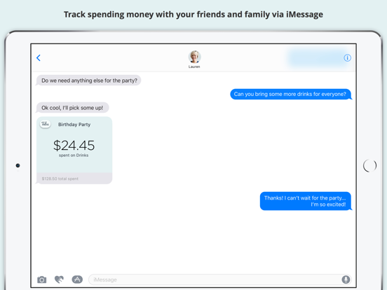 Screenshot #4 pour Tabs - Shared Spending Tracker