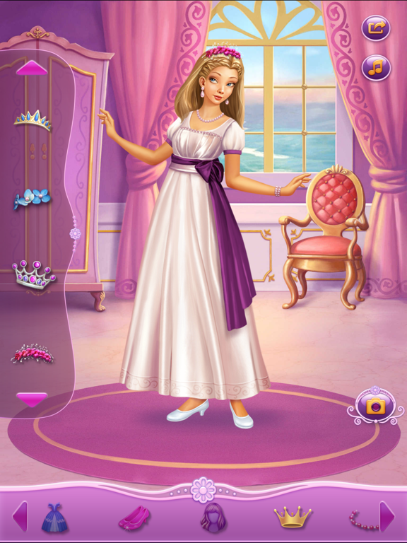 Dress Up Princess Ellen iPad screenshot