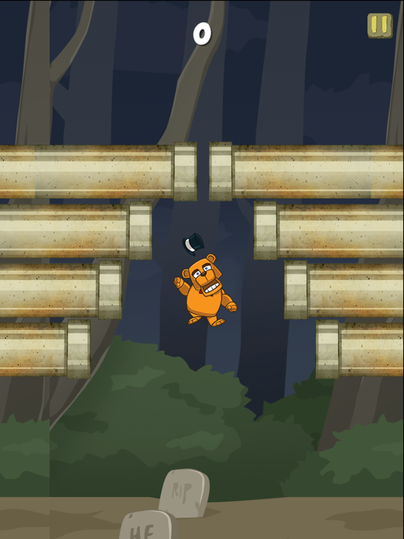 Screenshot #6 pour Fright Bear Jump! - Scary Night Monster Graveyard