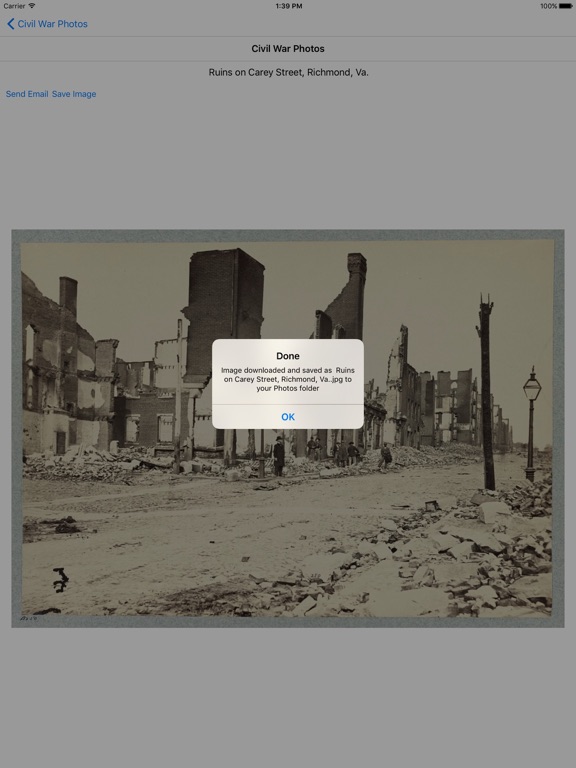 Civil War Photos iPad screenshot 4 - Photo & Video app