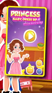 princess dress up hair and salon games iphone screenshot 1