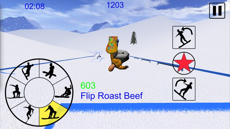 Snowboard Freestyle Mountain 3D