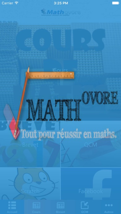 Screenshot #1 pour Brevet de maths 2017-Mathovore
