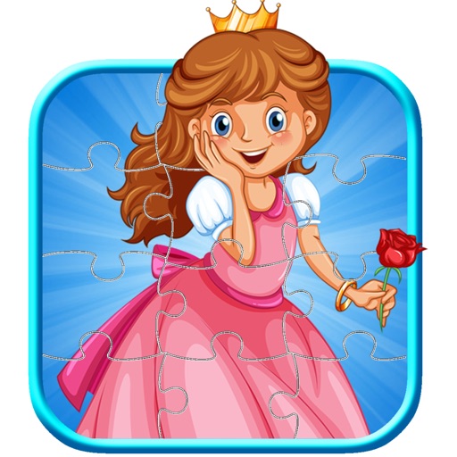 Summer Princess Pearl Jigsaw Game For Kids icon