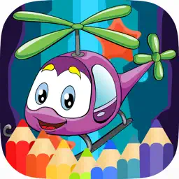 Vehicles Coloring Pages - Fun Painting Good Kids app icon