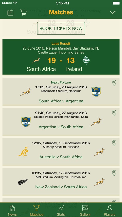 Springbok - App de Deportes | MWM