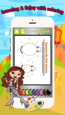 Game screenshot ABC Coloring Book Dot To Dot For Kids And Toddlers mod apk
