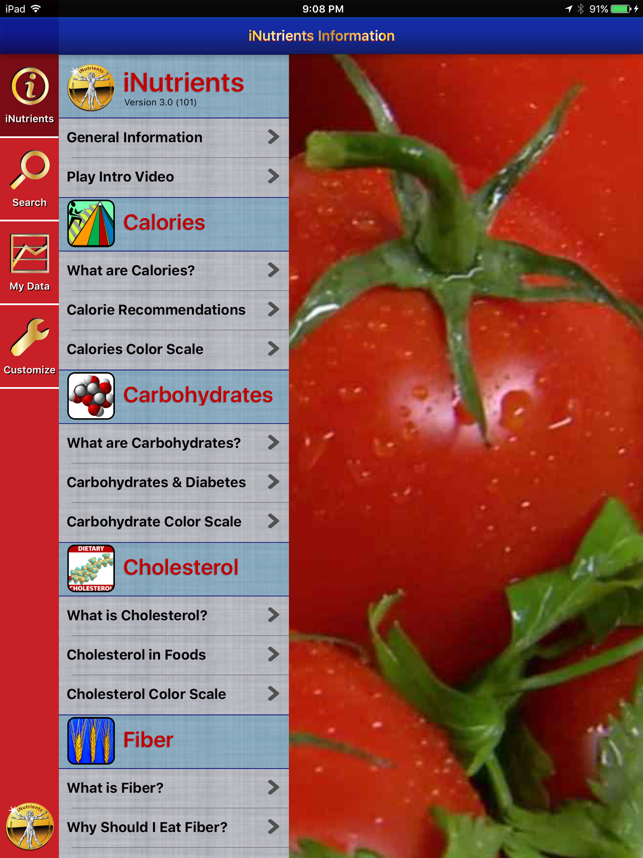 iNutrients: Imagine the Entire USDA Nutrient Database on Your iOS Device Image