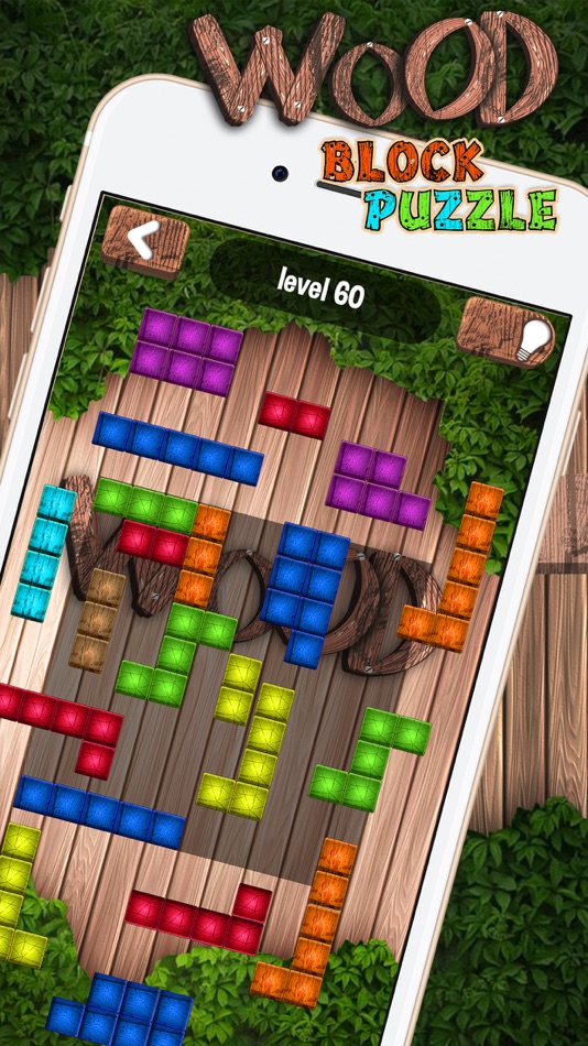 #4. Wood Block Puzzle - Best Brick Match.ing Game (iOS) By: Milica Vuksanovic