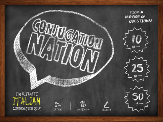 Screenshot #4 pour Conjugation Nation Italian