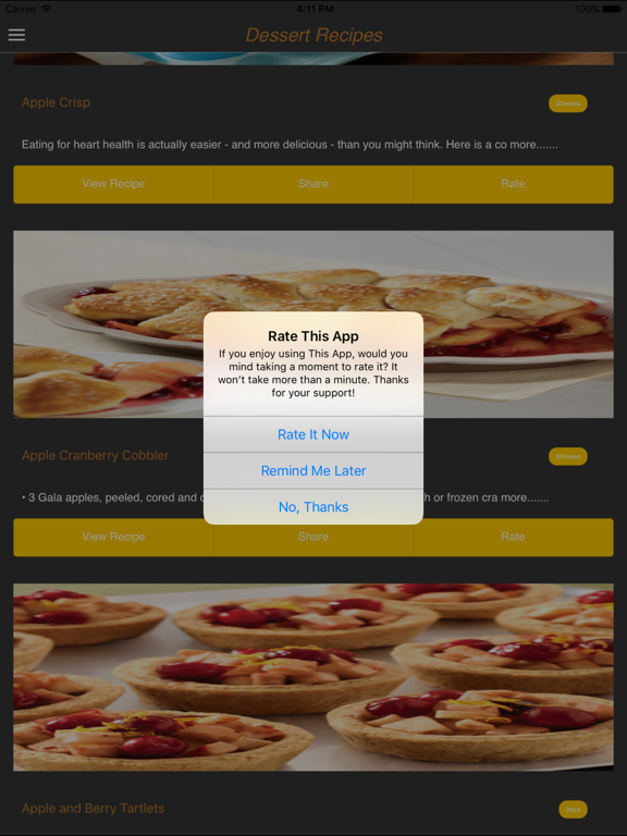 Screenshot #6 pour 50 Of The Best Dessert Recipes