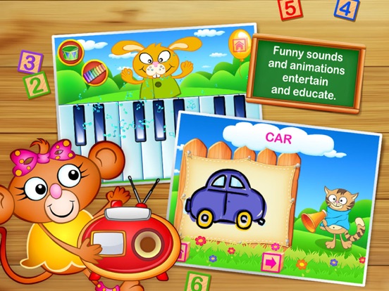 123 Kids Fun GAMES - Preschool Math&Alphabet Games iPad app afbeelding 4