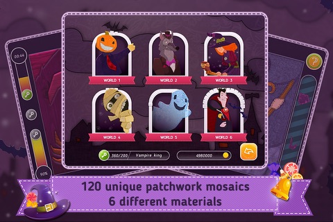 Halloween Patchwork. Trick or Treat! Free screenshot 3