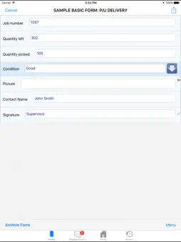 Advanced Wireless Forms screenshot 9