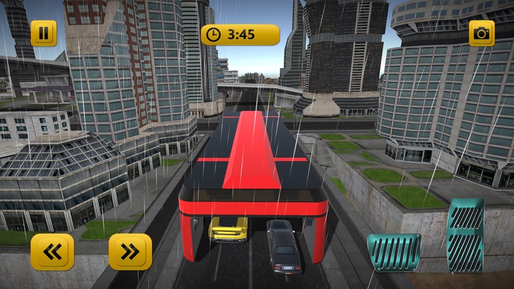 Elevated China Bus Driving