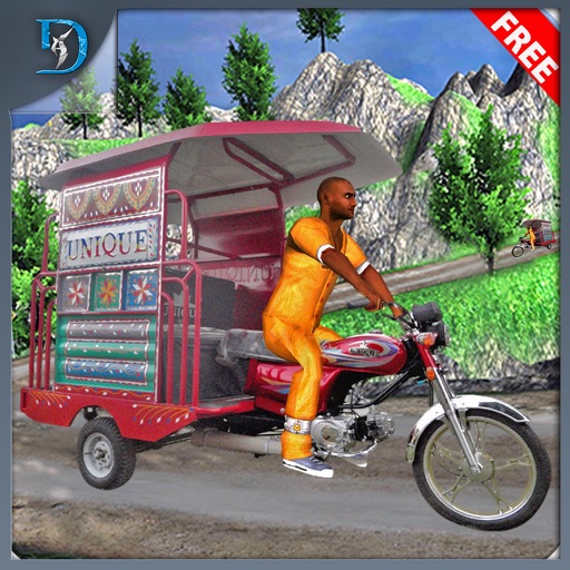 Drive Mountain Chingchi Rickshaw Free iOS App