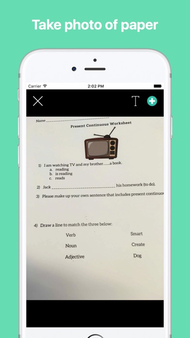 InstaQuiz - Create a Quiz from a Photo app screenshot