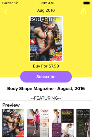 Body Shape Magazine screenshot 3