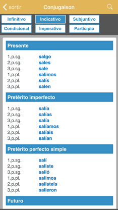 Dictionnaire Français-Espagnol screenshot 4