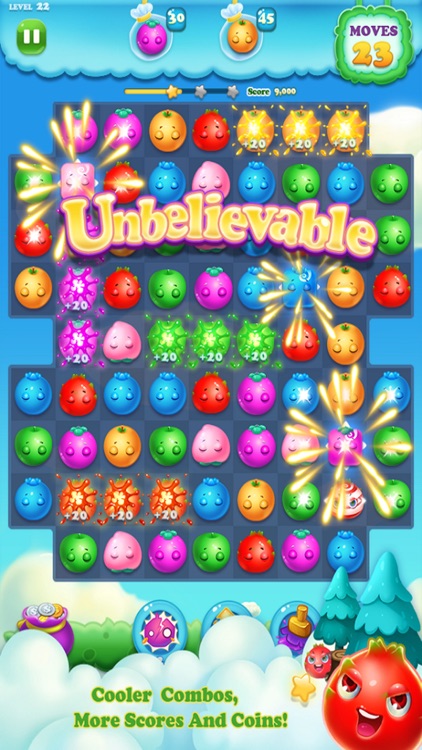 Fruits Garden Match 3 Diamond FREE - Bigo Version screenshot-3
