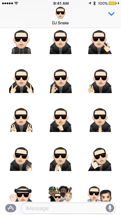 DJ Snake ™ by Moji Stickersのおすすめ画像2