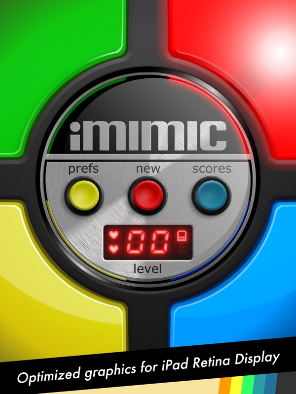 iMimic: 80's Vintage Electronic Memory Game screenshot 7