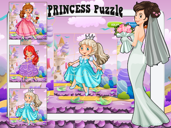 Screenshot #5 pour Princesses de Puzzle pour petite et fille enfants