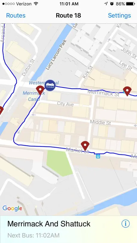 LRTA Bus Tracker