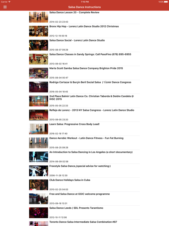 Salsa Music Spanish Songs Free & Bachata  Merengue iPad screenshot 3 - Music app