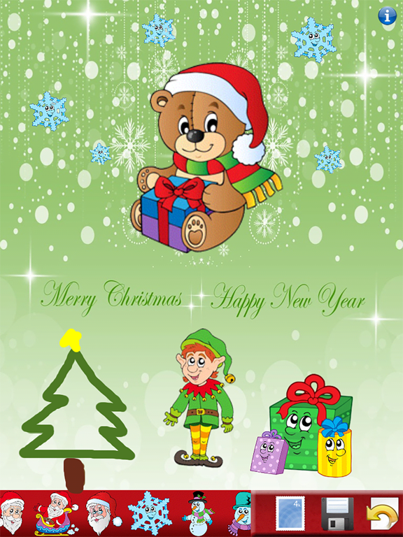 Christmas Sticker Book! iPad screenshot