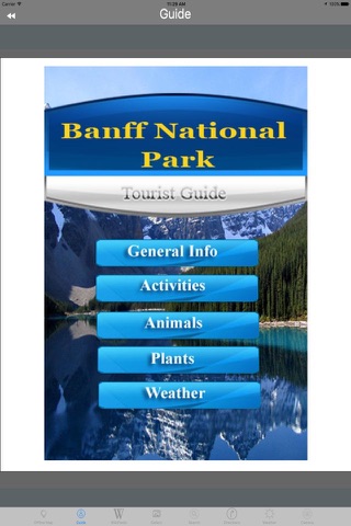 Banff National Park USA Tourist Travel Guides screenshot 2