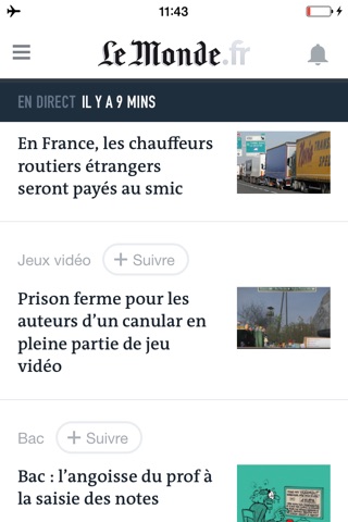 Le Monde, Actualités en direct screenshot 2