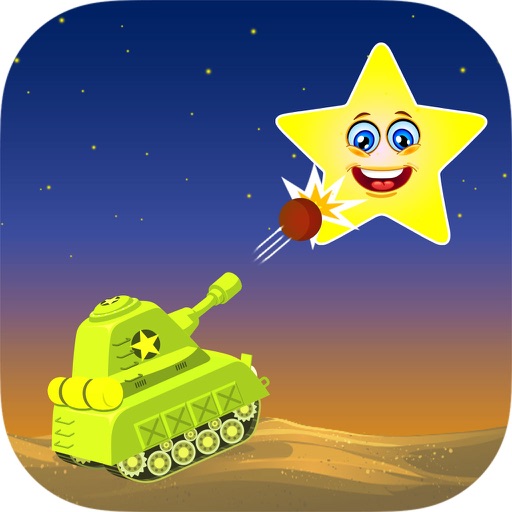 Stars Shooting - top star gun shooting free games icon