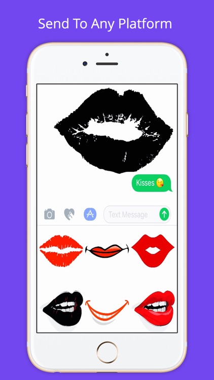 Lip Emoji Stickers screenshot-3