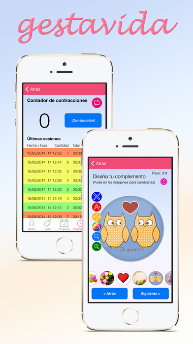 Gestavida PHR: Pregnancy tracker screenshot