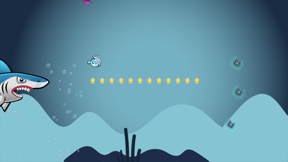 Fish Afraid - Dory Escape Shark Attack In the Sea screenshot