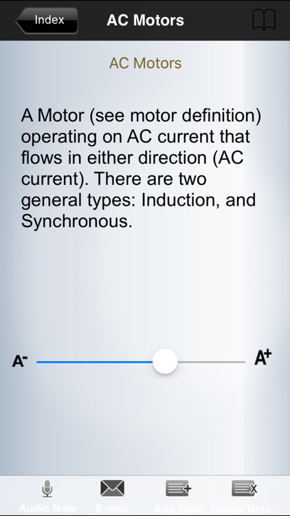 Electric Motor Glossary
