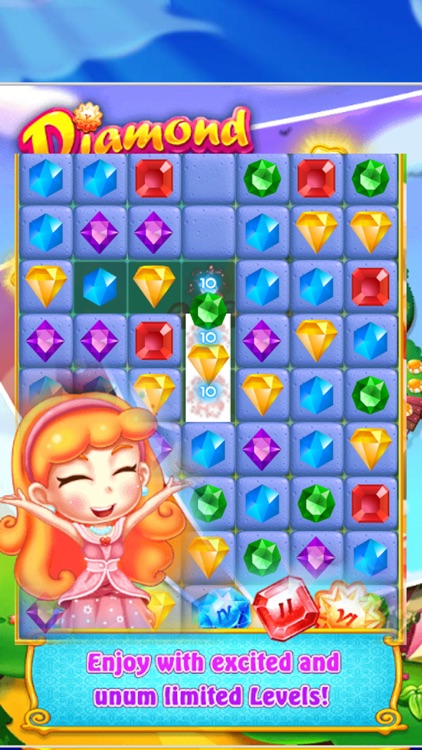 Diamond Smash - Connect 3 Diamon Bomb