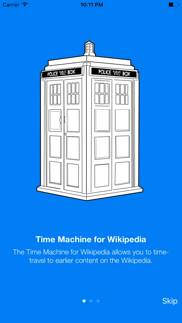 #1. Time Machine for Wikipedia (iOS) Podle: Brian's Brain, LLC