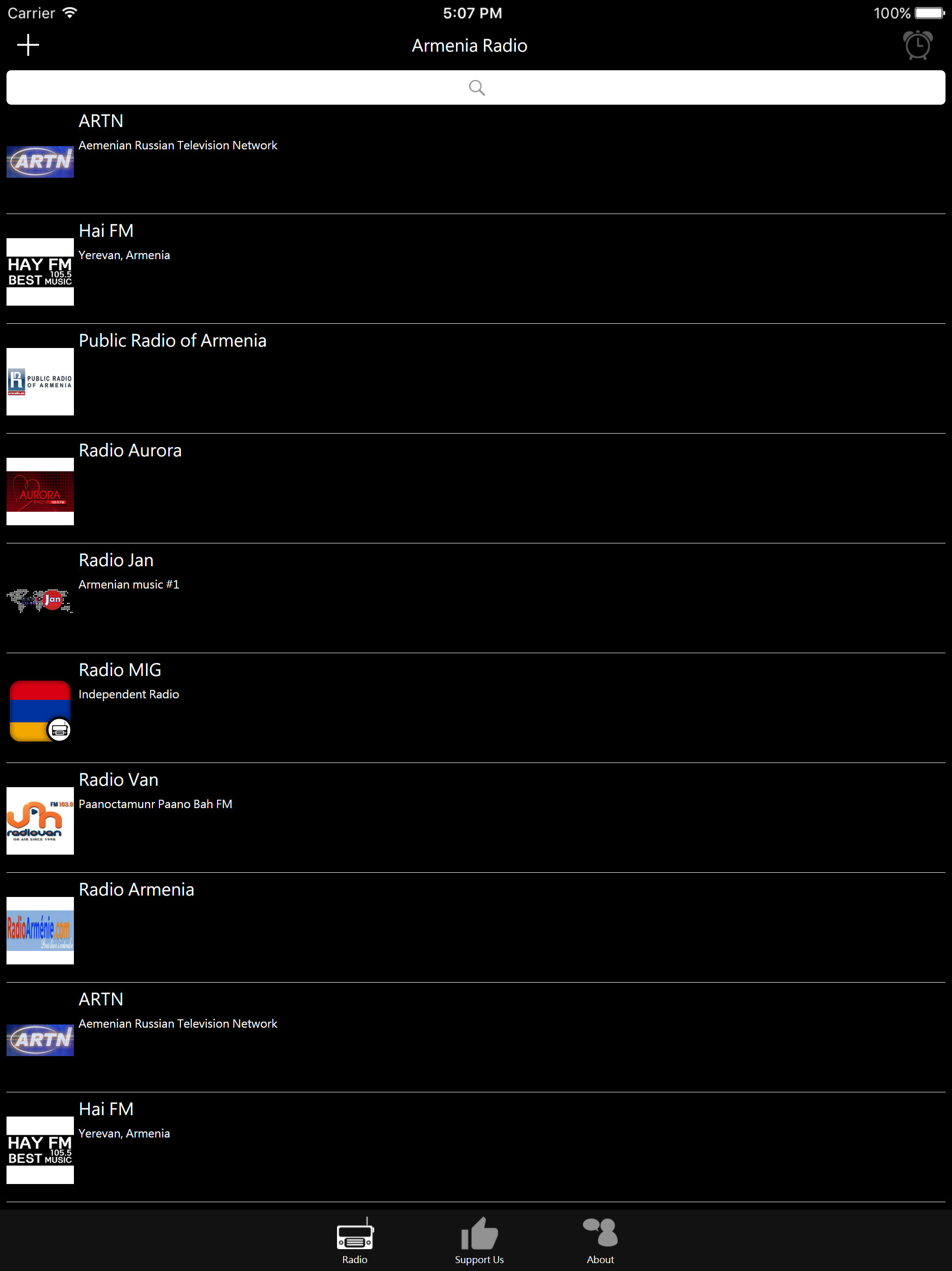 Armenian Radio - AM Radio