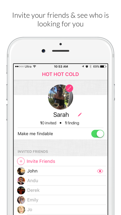 Hot Hot Cold - Festival Finder screenshot