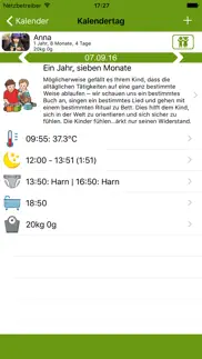 womanlog baby kalender iphone bildschirmfoto 2